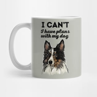 Plans with my Sheltie Mug